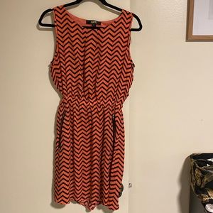 Beautiful chevron print dress